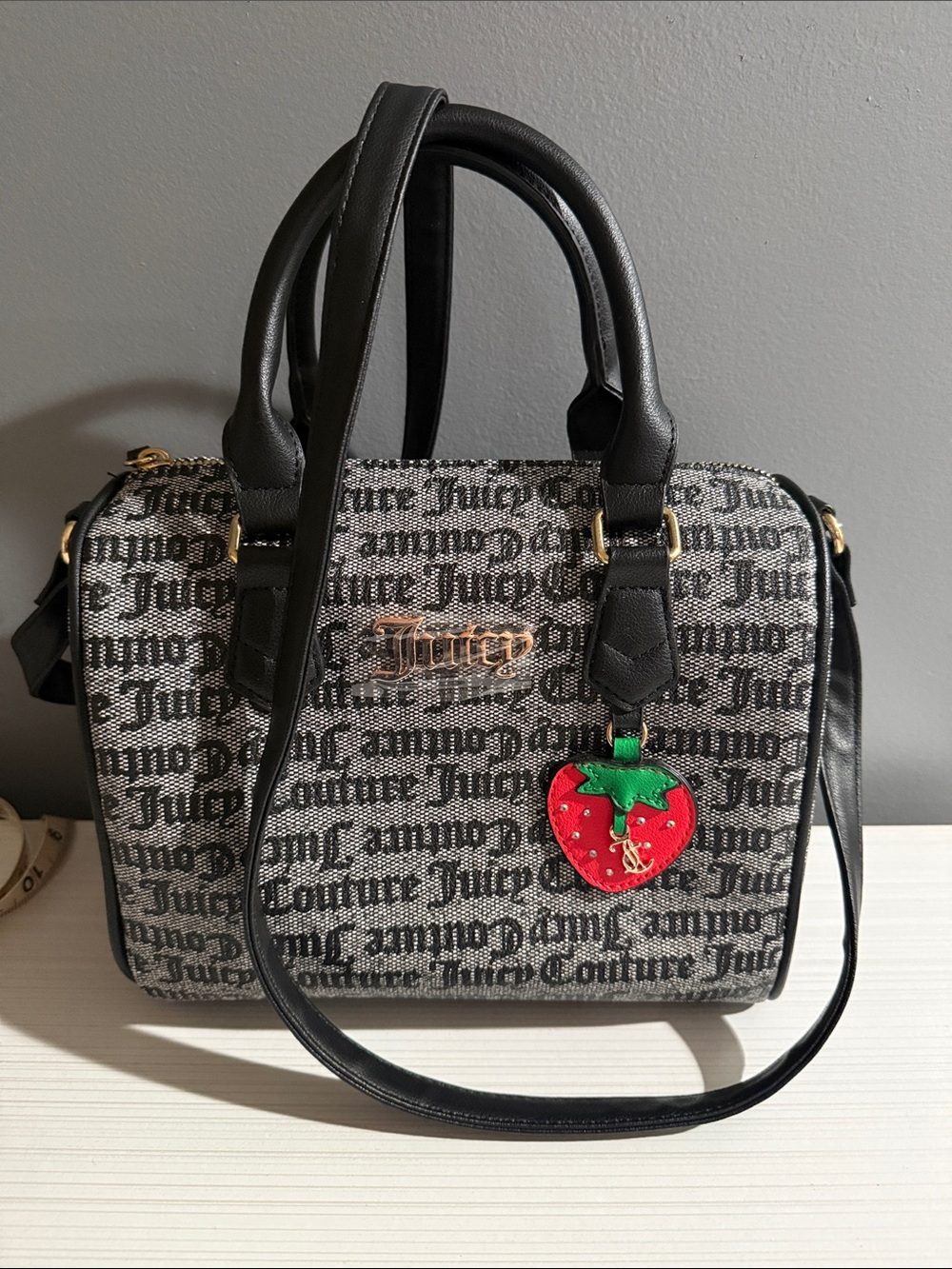 Juicy Couture Freshly Picked Strawberry Satchel $89